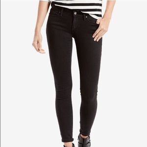 Levi’s Black 711 Skinny Jeans